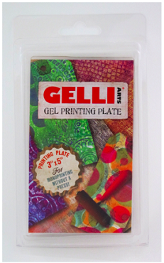 Gelli printing plate rechthoekig 7.6 x 12.7 cm.