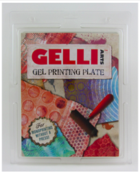 Gelli printing plate rechthoekig 20.3 x 25.4 cm.