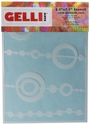 Gelli stencils