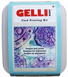 Gelli stamping printing kits