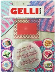 Gelli Arts hexagon mini kit