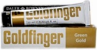 Goldfinger verguldwas green gold - tube 22 ml 