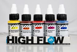 Golden high flow acrylics assortiment 10 dekkende kleuren