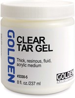 Golden clear tar gel - 237 ml.