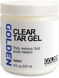 Golden clear tar gel - 237 ml.