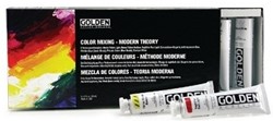 Golden color mixing set modern theory 