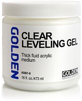 Golden self leveling clear gel