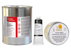 Impasto mediums voor olieverf
