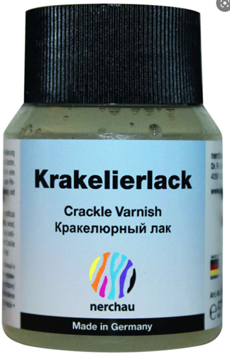 Craquelée vernis / crackle varnish - 59 ml.