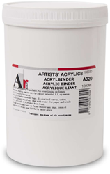 Ara Acrylic binder - flacon 1000 ml.