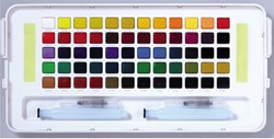 Koi studio set aquarelverf napjes - 60 kleuren