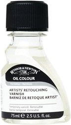 W&N retoucheervernis - flacon 75 ml.