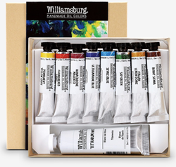 Williamsburg olieverf selectieset landschap kleuren