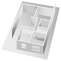 MB Foamboard wit / wit 5 mm.  70x100 - per 5 stuks-2