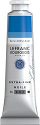 lefranc artists olieverf ceruleumblauw - tube 40 ml