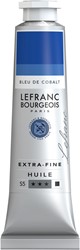 lefranc artists olieverf cobaltblauw - tube 40 ml