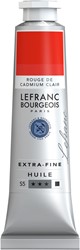 lefranc artists olieverf cadmiumrood licht - tube 40 ml