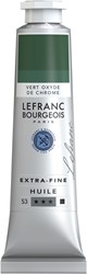lefranc artists olieverf chroomoxydegroen - tube 40 ml