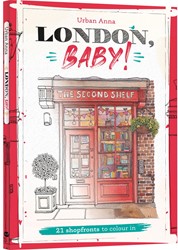 'London baby!' kleurboek van Urban Anna
