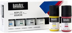 Liquitex gouache primaire kleuren set 6 x 59 ml.
