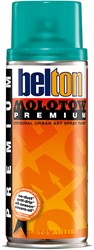 molotow spuitbus 400 ml. lagoon blue transparent