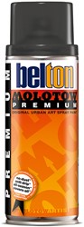 molotow spuitbus 400 ml. toast signal black transparent