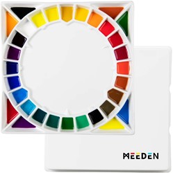 Meeden XL palet porcelein 32 vakken extra diep 32x32 cm.