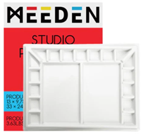 Meeden XL palet porcelein 17 vakken 25x33 cm.