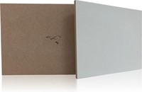 MUS MDF schilderpaneel wit 10x10 cm. - per stuk