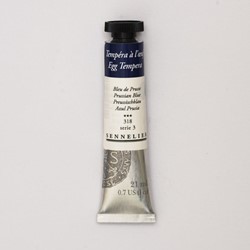 sennelier ei-tempera pruisischblauw - tube 21 ml.