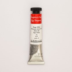 sennelier ei-tempera heliosrood - tube 21 ml.