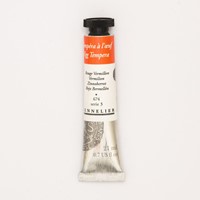 sennelier ei-tempera vermiljoenrood - tube 21 ml.