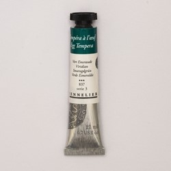 sennelier ei-tempera vert emeraude - tube 21 ml.