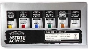 Winsor & Newton artists acrylverf - sets 