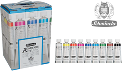  Schmincke akademie acryl set 9 x 200 ml