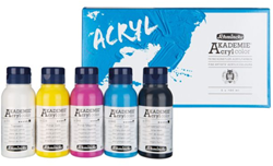  Schmincke akademie acryl set 5 x 150 ml.