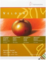 Hahnemuhle pastelveloursbloks 260 gr. 10 vel assortie 24x32 cm