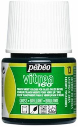 Vitrea 160 glasverf oostersgroen - flacon 45 ml.