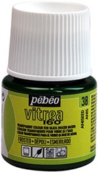 Vitrea 160 glasverf sandelgroen - flacon 45 ml.