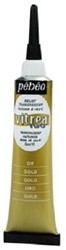 Vitrea 160 reliëf omlijning goud - tube 20 ml.