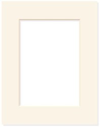 MB Passe-partout 60 x 80 cm - GEBROKEN WIT - per 5 stuks