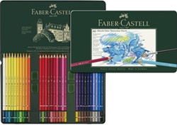 Faber Castell Albrecht Dürer aquarelpotloden metalen doos 60 stuks