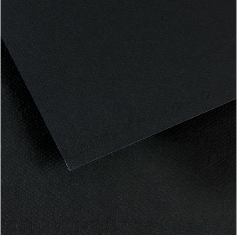 Canson mi-teintes blok - zwart 24x32 cm. - 20 vel-2