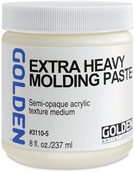 Golden Extra Heavy Gel / Molding Paste zijdeglans - 237 ml. 