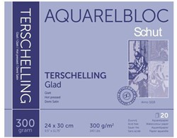 Schut aquarelblok Terschelling glad 300 grams 24x30 cm.