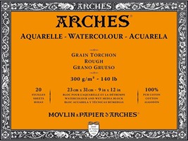 Arches aquarelbloks grain torchon