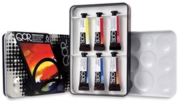 QoR artists watercolour set 6 kleuren