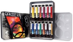 QoR artists watercolour set 12 kleuren