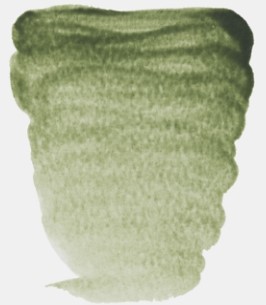 rembrandt aquarel terre verte - half napje