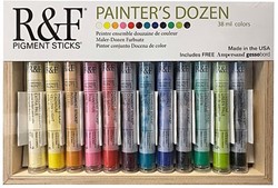 R&F pigment sticks 12 kleuren selectie 1
